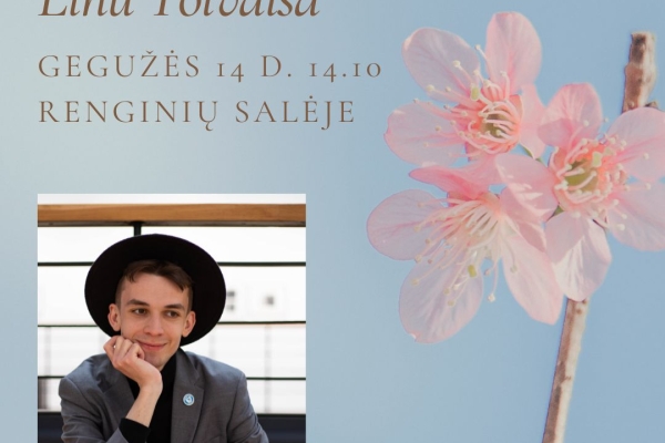 Susitikimas su poetu Linu Tolvaiša